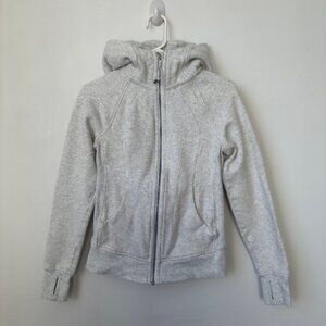 lululemon Scuba Hoodie Classic Cotton Fleece Size 4